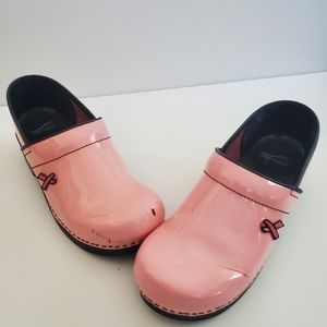 Dansko Pink Ribbon Clog